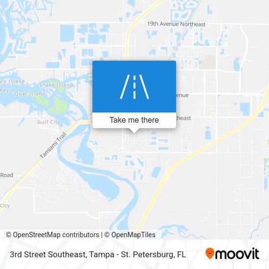 3rd Street Southeast map