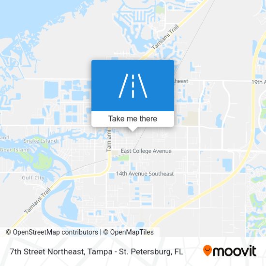7th Street Northeast map