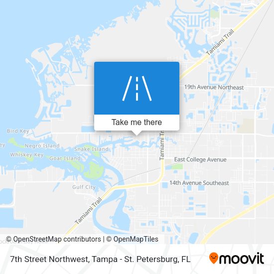 Mapa de 7th Street Northwest