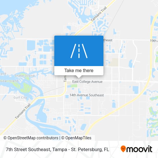 Mapa de 7th Street Southeast