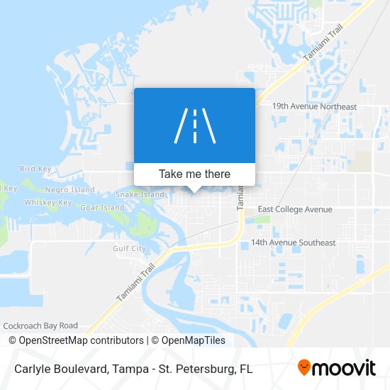 Mapa de Carlyle Boulevard