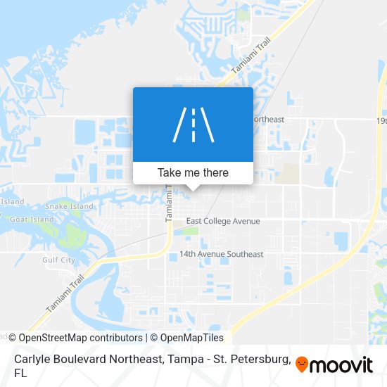 Mapa de Carlyle Boulevard Northeast