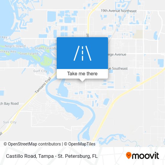 Castillo Road map