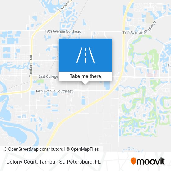 Colony Court map