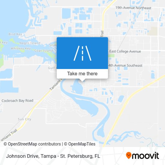 Johnson Drive map