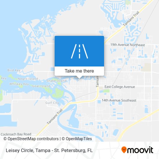 Leisey Circle map