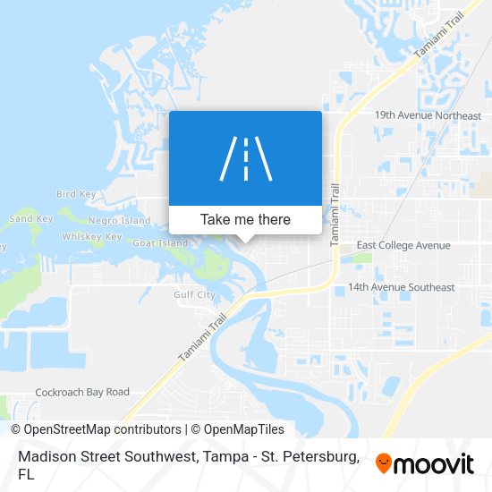 Madison Street Southwest map