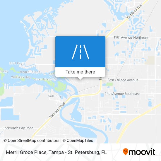 Merril Groce Place map