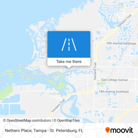 Nethers Place map