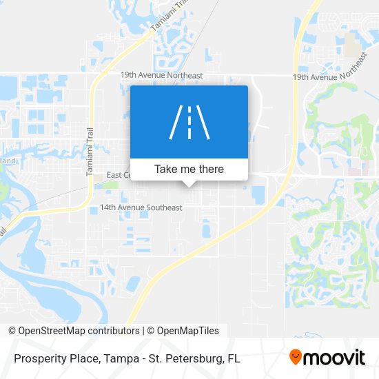 Mapa de Prosperity Place