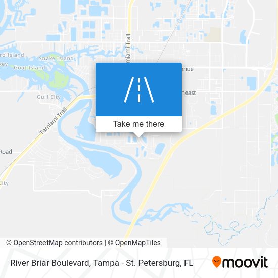 River Briar Boulevard map