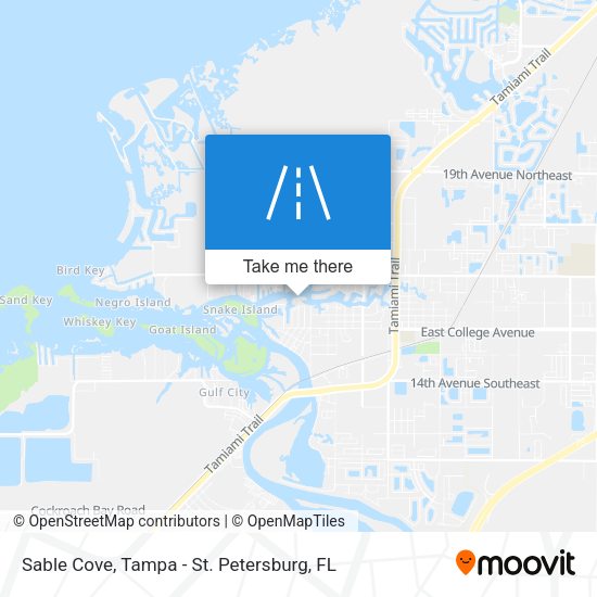 Sable Cove map