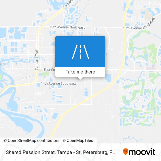 Shared Passion Street map