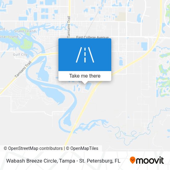 Wabash Breeze Circle map