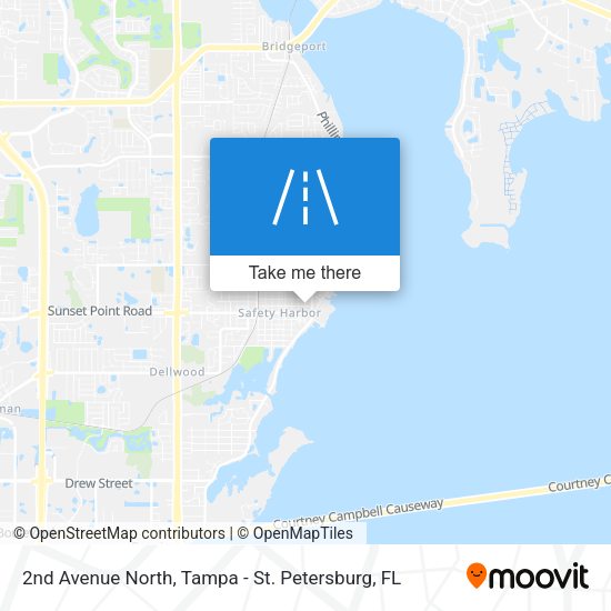 Mapa de 2nd Avenue North