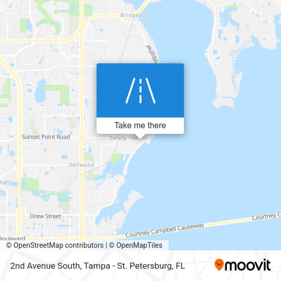 Mapa de 2nd Avenue South