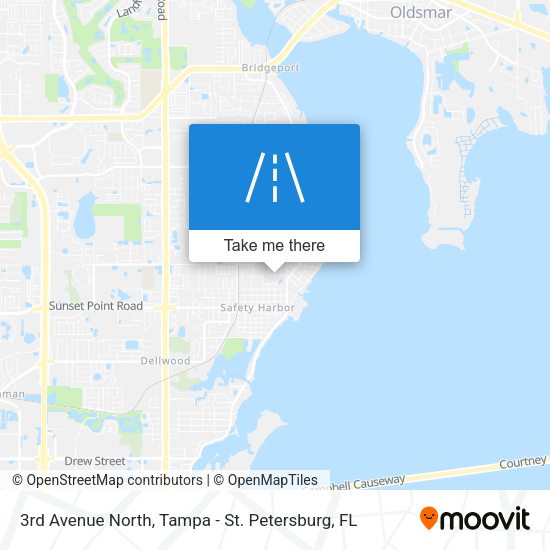3rd Avenue North map