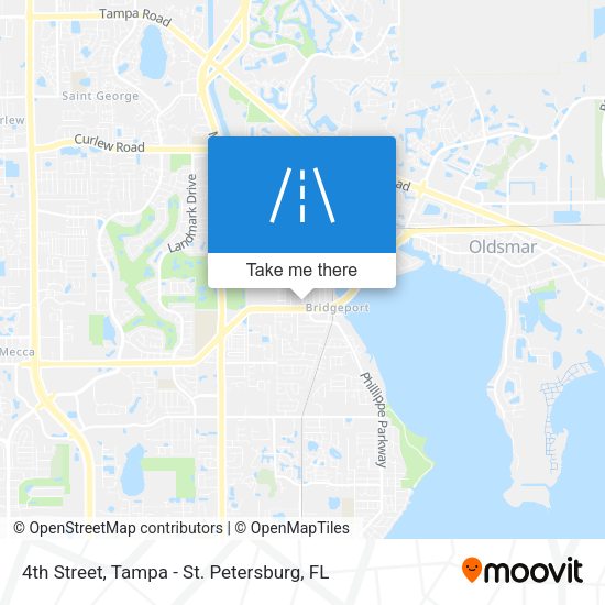 4th Street map