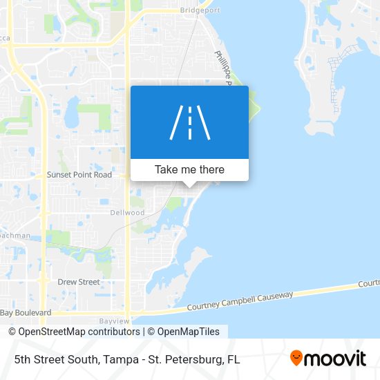 Mapa de 5th Street South