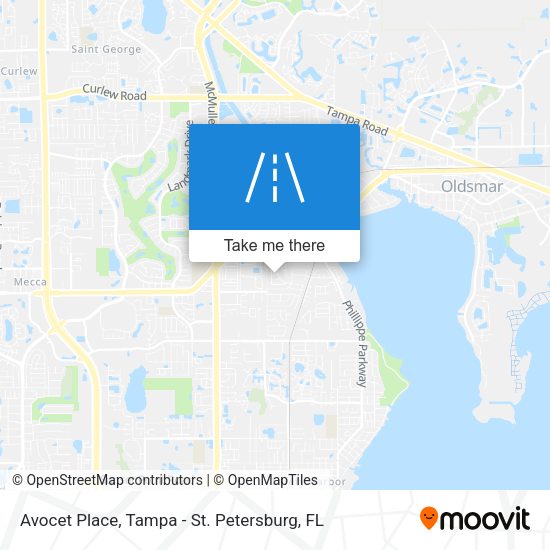 Avocet Place map