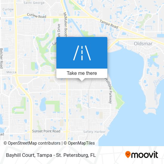 Bayhill Court map
