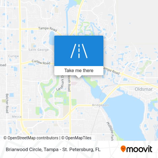 Briarwood Circle map
