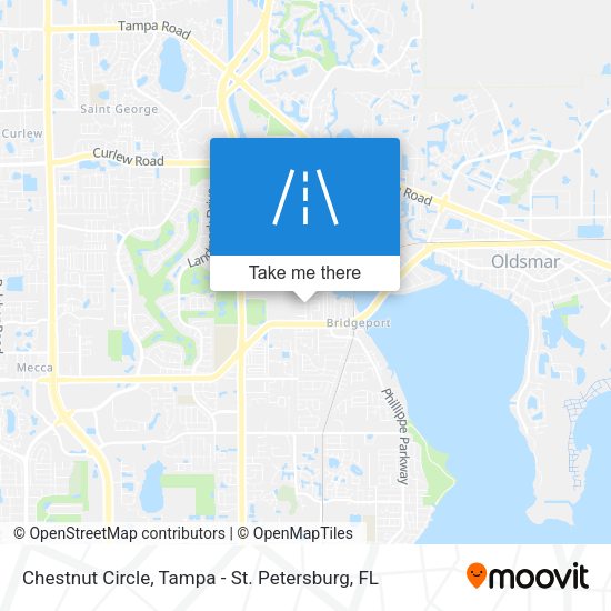 Chestnut Circle map