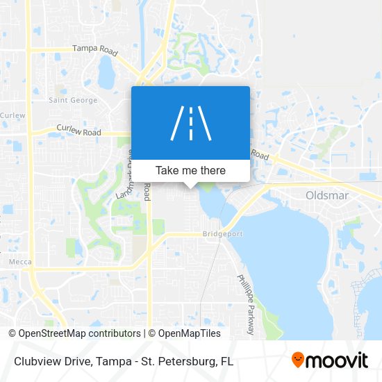 Mapa de Clubview Drive