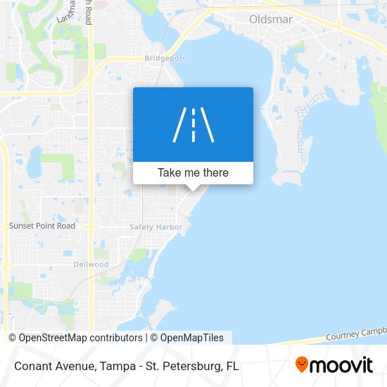 Mapa de Conant Avenue