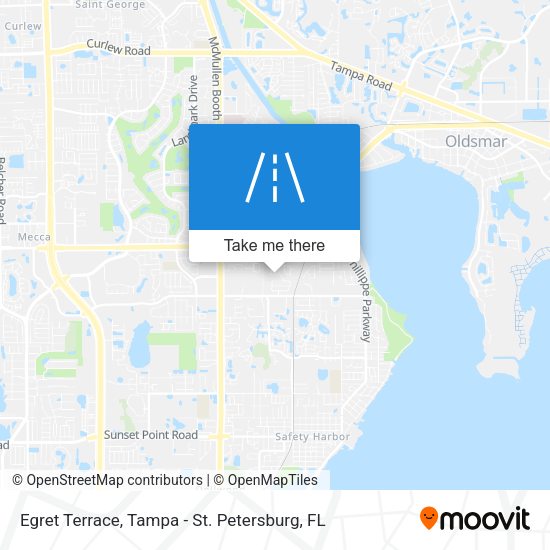 Egret Terrace map