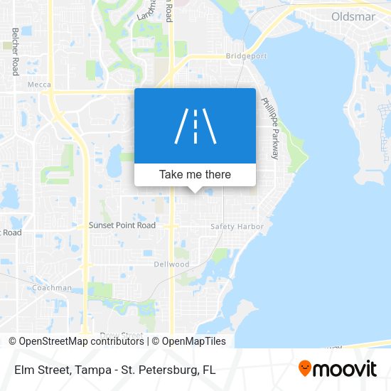 Elm Street map