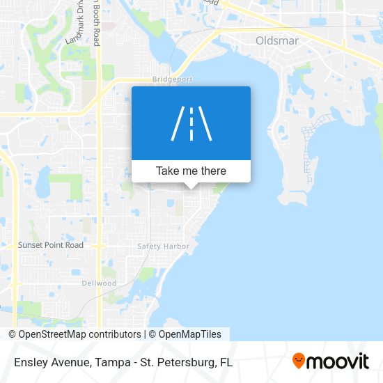 Ensley Avenue map