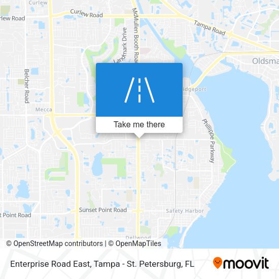 Enterprise Road East map