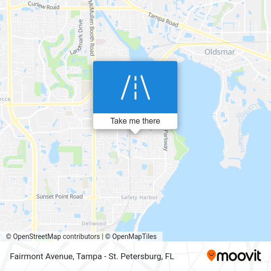 Fairmont Avenue map