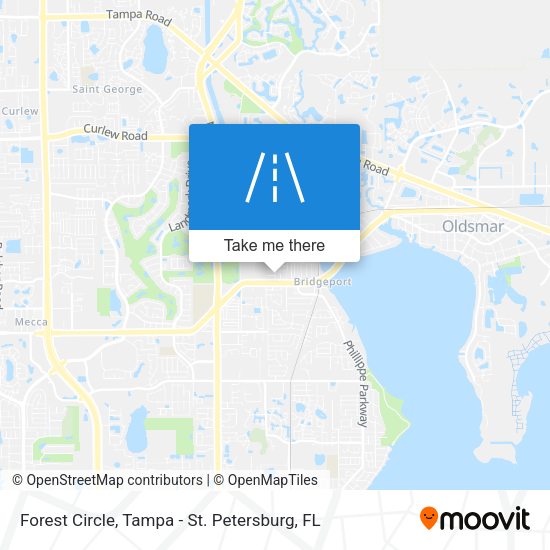 Forest Circle map