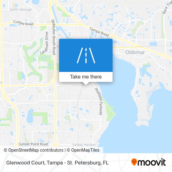 Glenwood Court map