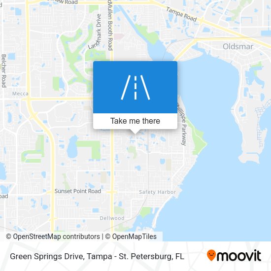 Green Springs Drive map