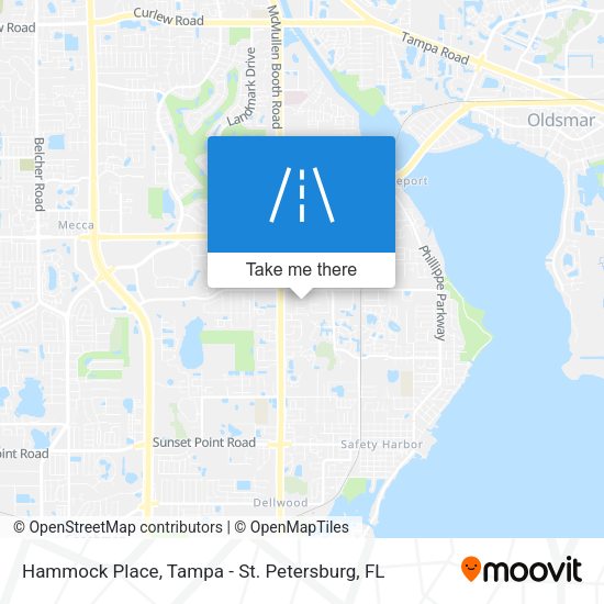 Mapa de Hammock Place