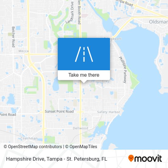 Mapa de Hampshire Drive