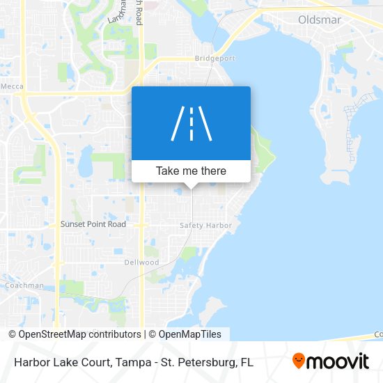 Mapa de Harbor Lake Court