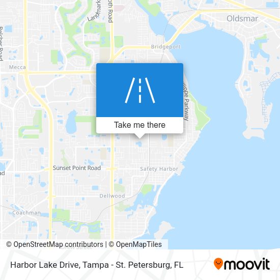 Harbor Lake Drive map