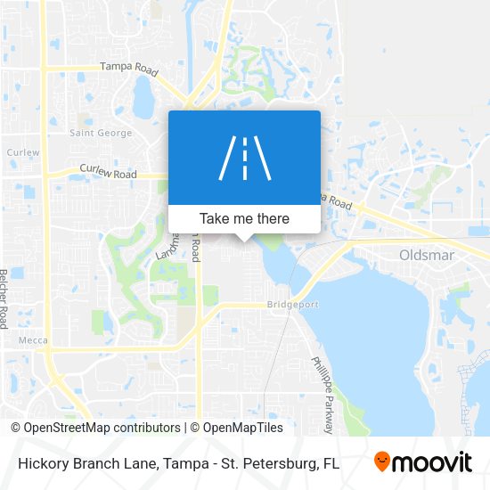 Mapa de Hickory Branch Lane
