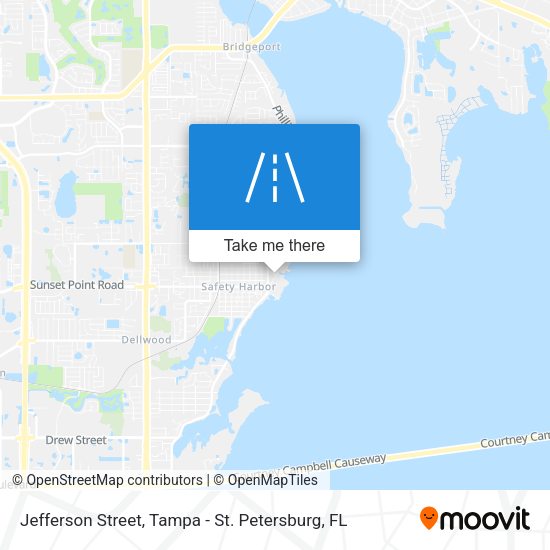 Mapa de Jefferson Street