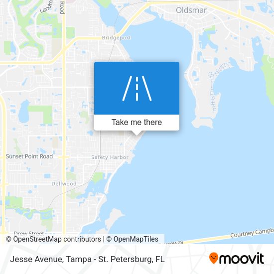 Jesse Avenue map
