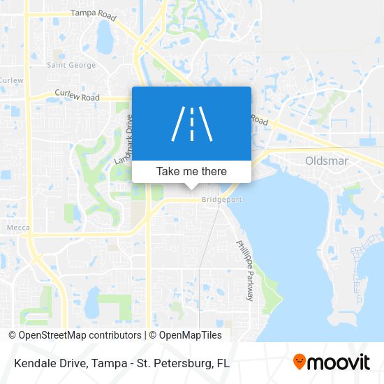 Kendale Drive map