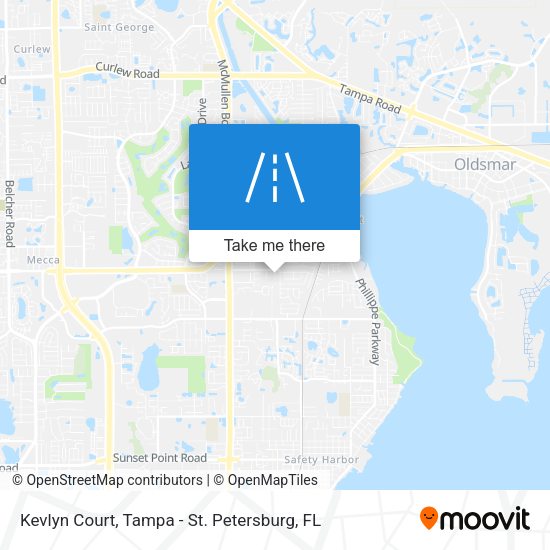 Kevlyn Court map