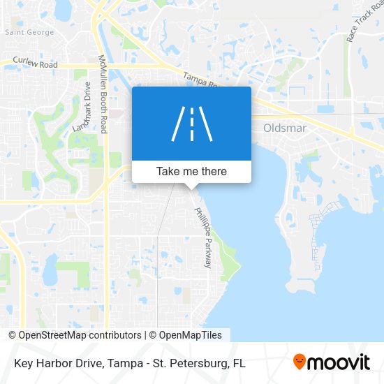 Mapa de Key Harbor Drive