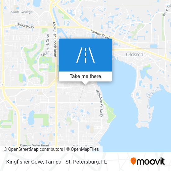 Mapa de Kingfisher Cove