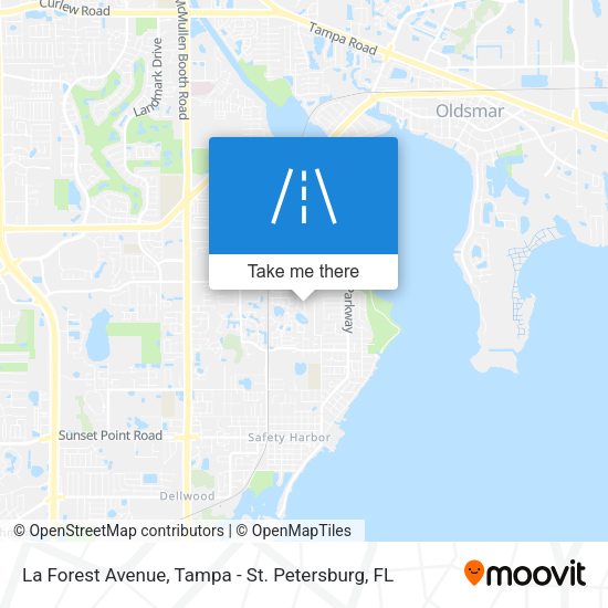 La Forest Avenue map