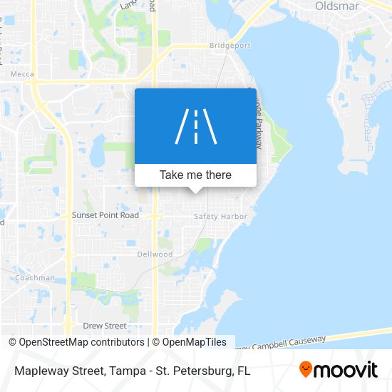 Mapa de Mapleway Street